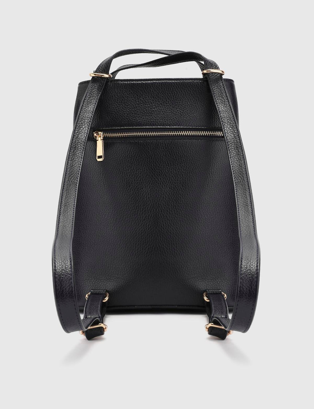 Anke Navy Blue Floater Leather Women's Backpack
